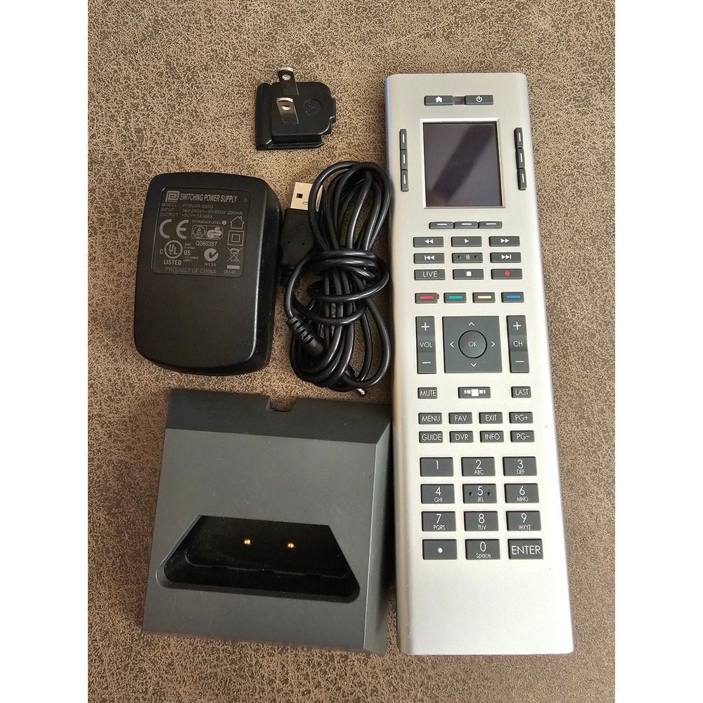Savant Remote Control Model SUR-0500‎ With Docking Station and Power Adapter EUC